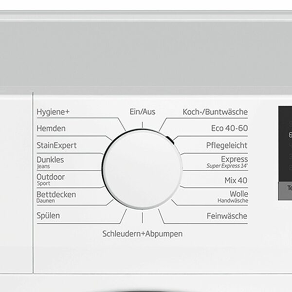 Bild 3 von BEKO Waschmaschine WMB101434LP1, 10 kg, 1400 U/min, AddXtra Nachlegefunktion, Watersafe+, Digitales Display