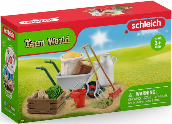 Bild 2 von Schleich® Spielfigur FARM WORLD, Stallpflege Zubehör (42610)
