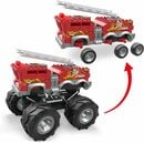 Bild 4 von MEGA Spielzeug-Auto Hot Wheels Feuerwehr-Auto Monster Truck, (284-tlg), mit 2 Figuren