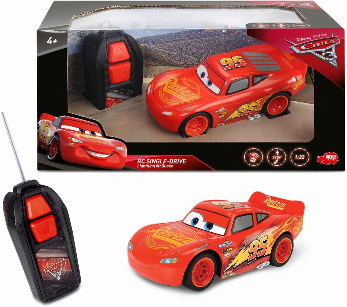 Bild 1 von Dickie Toys RC-Auto Lightning McQueen