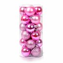 Bild 1 von ZmdecQna Weihnachtsbaumkugel Weihnachtsbaum Ball Verzierungen zum Weihnachten Hochzeit Party