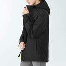 Bild 3 von COSTWAY Fahrradjacke Damen Regenjacke atmungsaktiv, mit Kapuze, wasserdicht