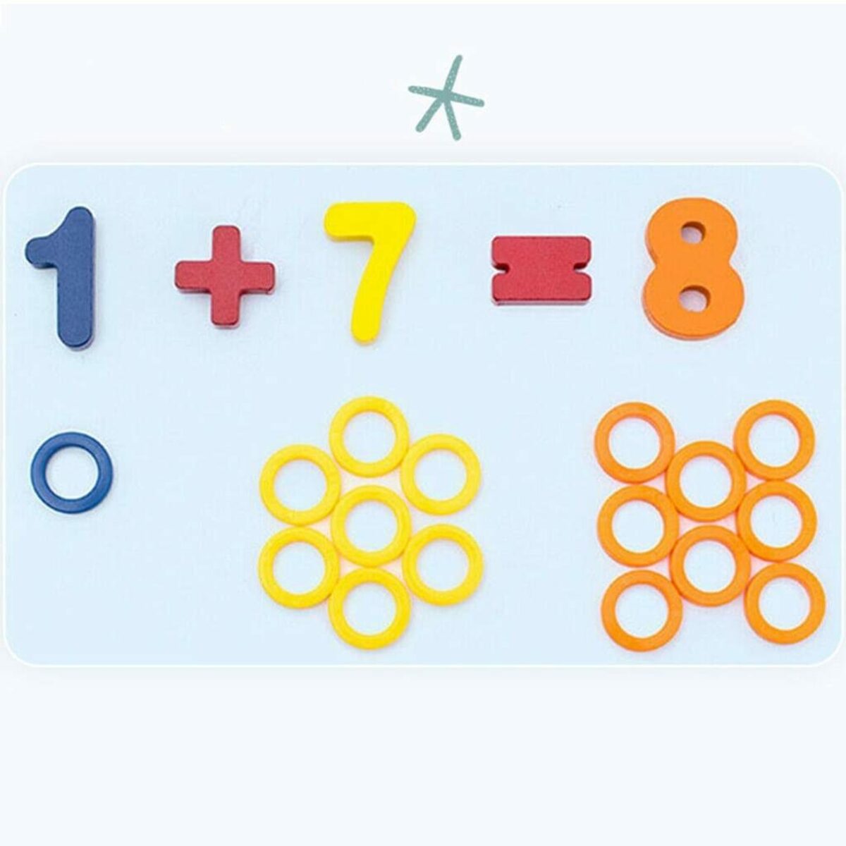 Bild 2 von GelldG Puzzle Holz-Puzzle mit Zahlen für Kinder, Montessori Spielzeug für Kinder, Puzzleteile