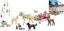 Bild 3 von Playmobil® Adventskalender Spielzeug, Spielbausteine, Pferde: Schlittenfahrt (71345), Horses of Waterfall; teilweise aus recyceltem Material