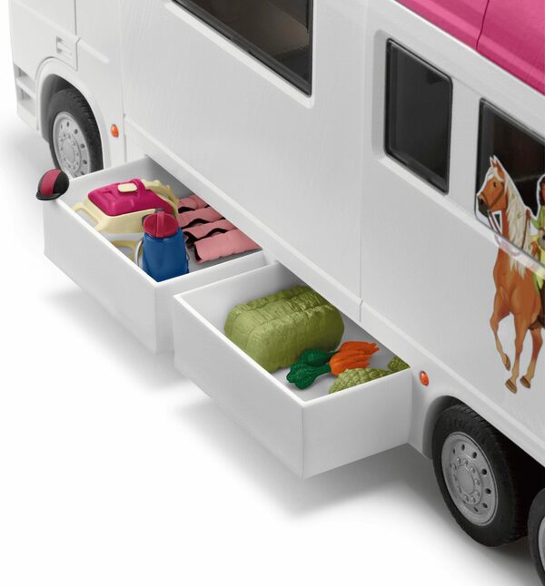 Bild 4 von Schleich® Spielwelt HORSE CLUB, Pferdetransporter (42619), Made in Europe