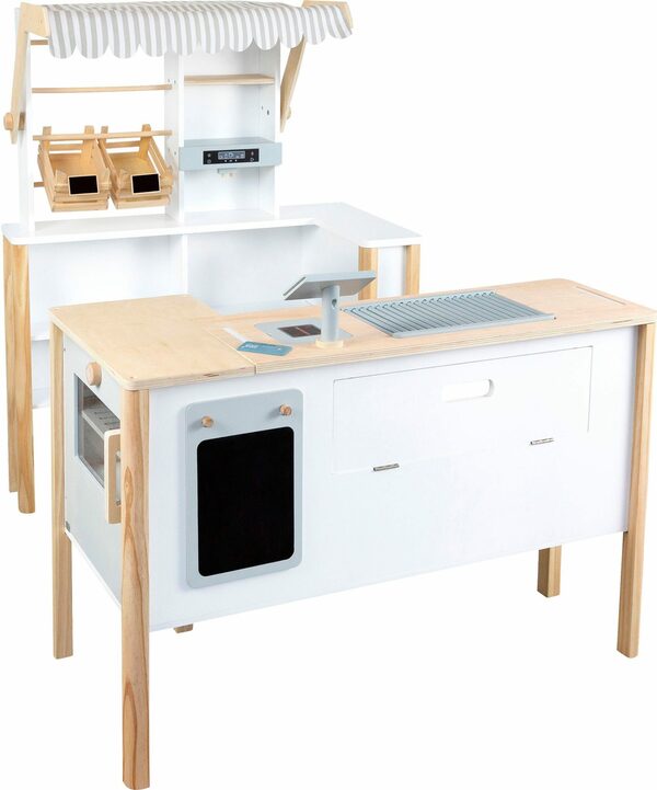 Bild 4 von Small Foot Kaufladen Holzspielzeug, Kaufladen Multikuntion „fresh“