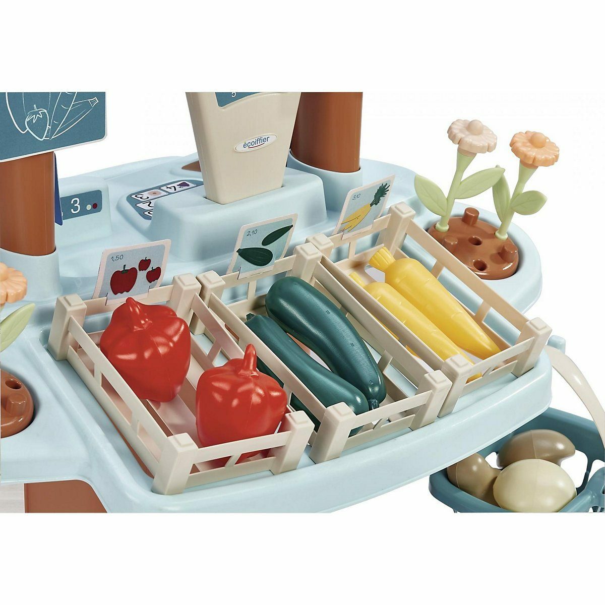 Bild 3 von Ecoiffier Kaufladen Vert Azur: Marktstand 41-tlg.