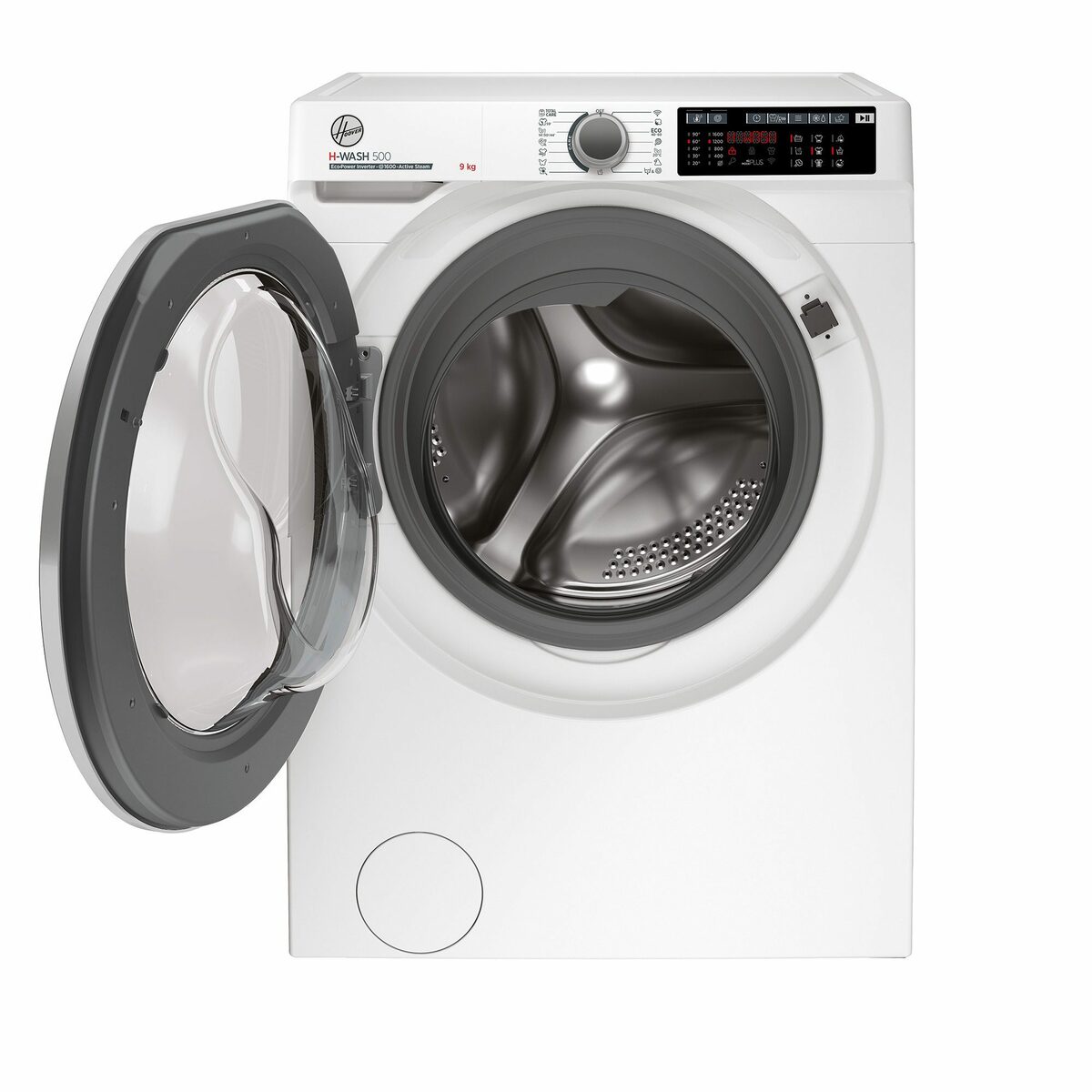 Bild 2 von Hoover Waschmaschine HWQ 69AMBS/1-S HWQ 69AMBS/1-S, 9 kg, 1600 U/min, Mengenautomatik, Aquastop-Schlauch