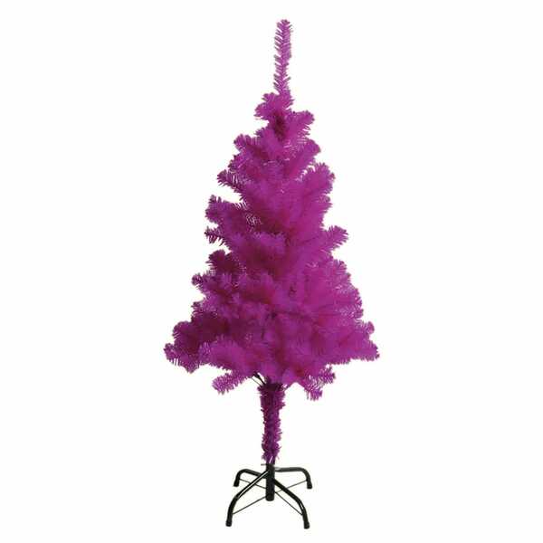 Bild 1 von LEX Künstlicher Weihnachtsbaum inkl. Ständer, Farbe Lila, 120 cm