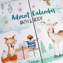 Bild 4 von ACCENTRA Adventskalender Beauty Adventskalender "Happy Holidays" für Frauen und Kinder, Kalender mit 24 Türchen zum Baden, Pflegen und verwöhnen