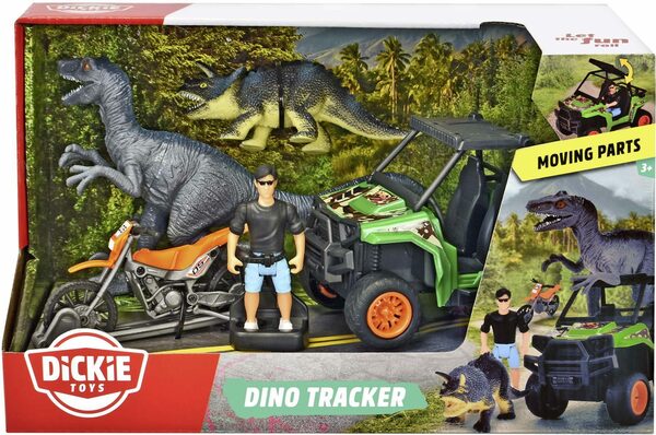 Bild 1 von Dickie Toys Spielzeug-Auto Spielfahrzeug Auto Go Real / Urban & Adventure Dino Explorer 203834009