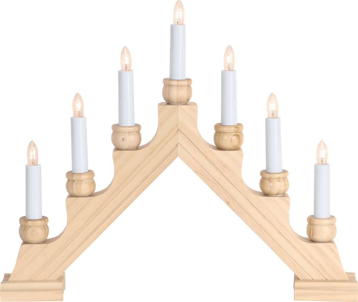 Bild 1 von Star Trading Fensterleuchter Weihnachten Natur Holz   Lichterbogen Weihnachten   Deko Weihnachten   Fensterdeko Weihnachten   Weihnachts Fensterbeleuchtung   Weihnachts Deko   Fensterbeleuchtung Weih
