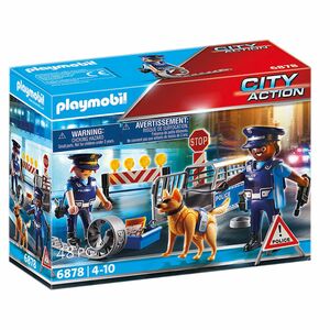 PLAYMOBIL® 6878 - City Action - Polizei Straßensperre