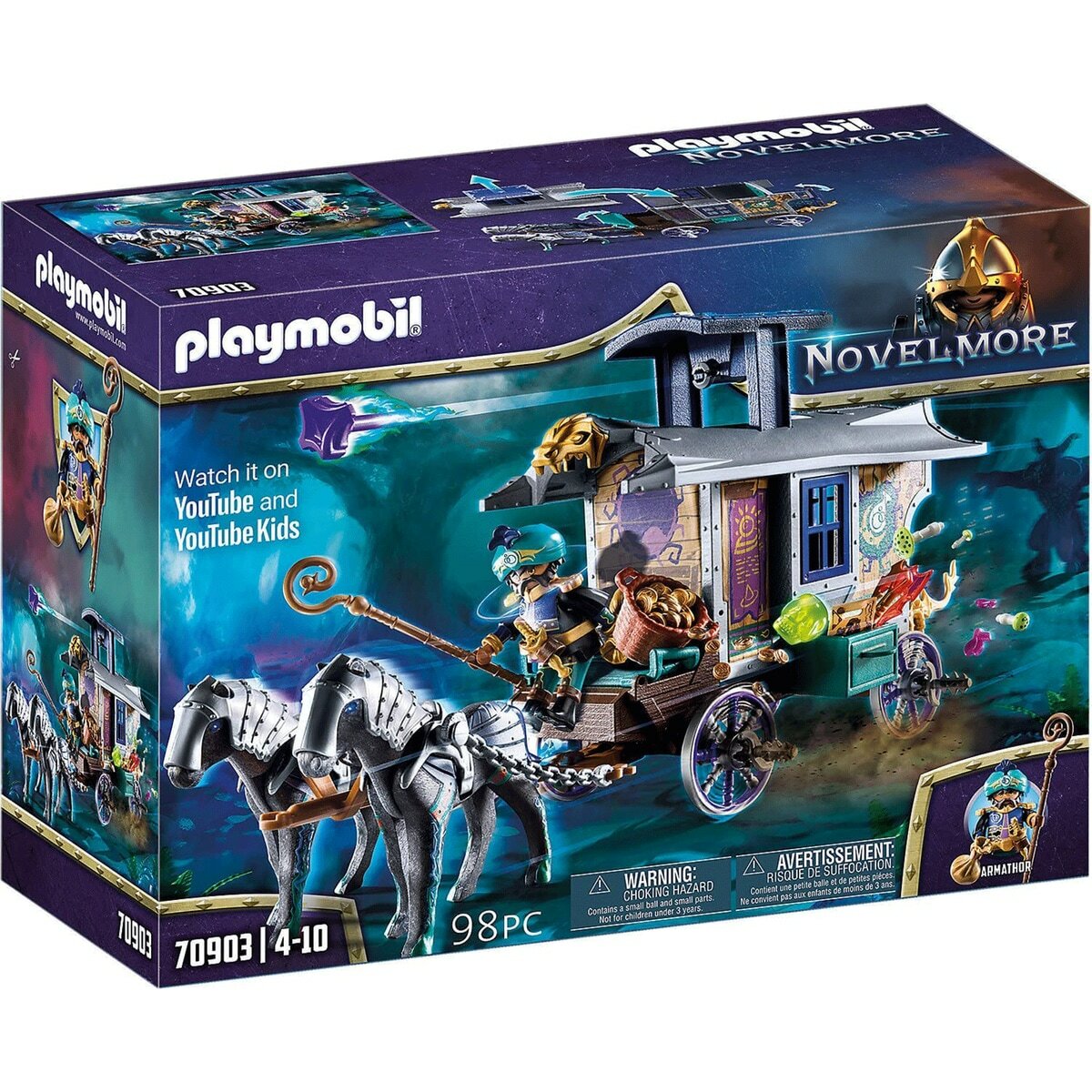 Bild 1 von PLAYMOBIL® 70903 - Novelmore - Violet Vale - Händlerkutsche