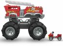 Bild 3 von MEGA Spielzeug-Auto Hot Wheels Feuerwehr-Auto Monster Truck, (284-tlg), mit 2 Figuren