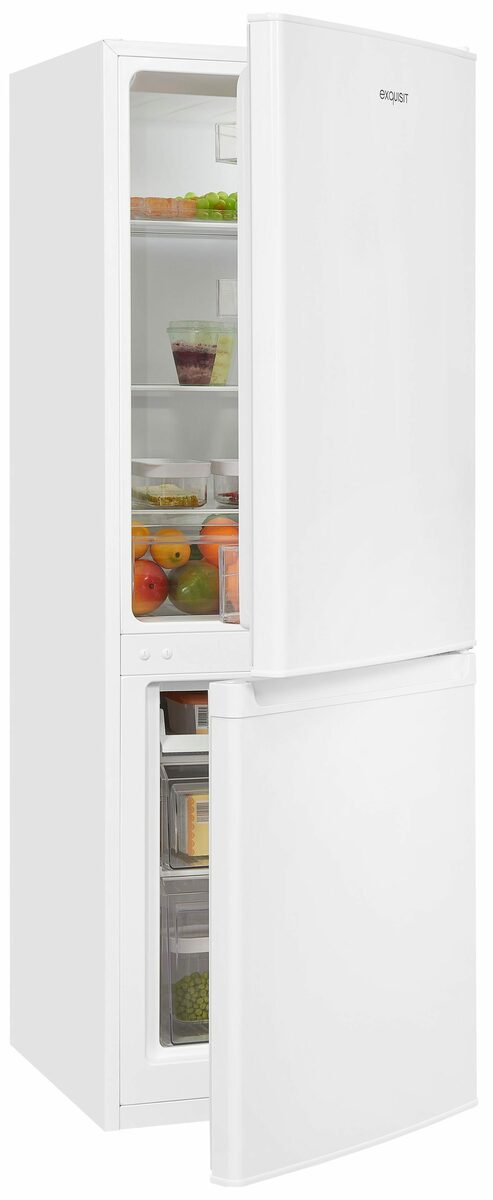 Bild 4 von exquisit Kühl-/Gefrierkombination KGC232-60-E-040E, 142,2 cm hoch, 50 cm breit