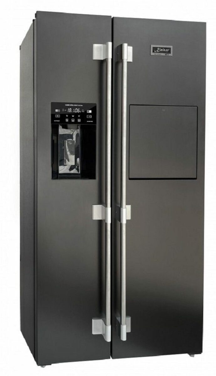 Bild 2 von Kaiser Küchengeräte Kühl-/Gefrierkombination KS 90500 RS, 91.1 cm breit, Side-by-Side Kühlschrank No Frost 556 l+Wasserkocher