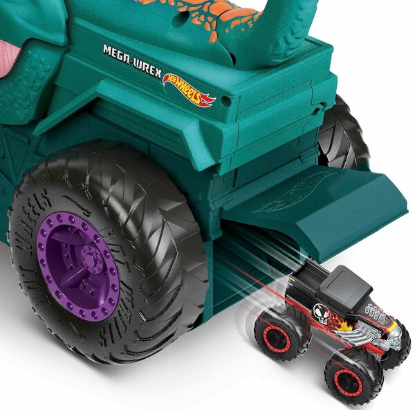 Bild 3 von Hot Wheels Spielzeug-Monstertruck Mega-Wrex, mit Licht und Sound