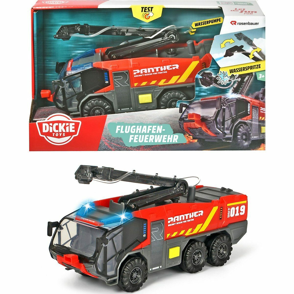 Bild 1 von Dickie Toys Spielzeug-Auto Flughafenfeuerwehr