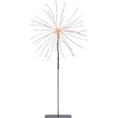 Bild 1 von Star Trading 2er-Set LED Stab-Kerze Presse, LED-Kerze, Kerzenlicht warmweiß für Kerzenleuchter, batteriebetriebene Weihnachtsdeko aus Kunststoff in Weiß, Höhe: 25 cm