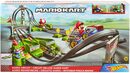 Bild 4 von Hot Wheels Autorennbahn Mario Kart Mario Rundkurs Trackset, inkl. 2 Spielzeugautos