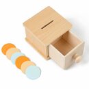 Bild 4 von GelldG Lernspielzeug Montessori Münzkasten Holz Hand Auge Koordination Lernspielzeug