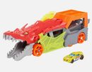 Bild 2 von Hot Wheels Spielzeug-Monstertruck Hot Wheels Drachen Stuntwagen mit Auto