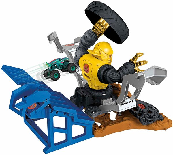 Bild 3 von Hot Wheels Spiel-Gebäude Mega-Wrex vs. Crushzilla Takedown