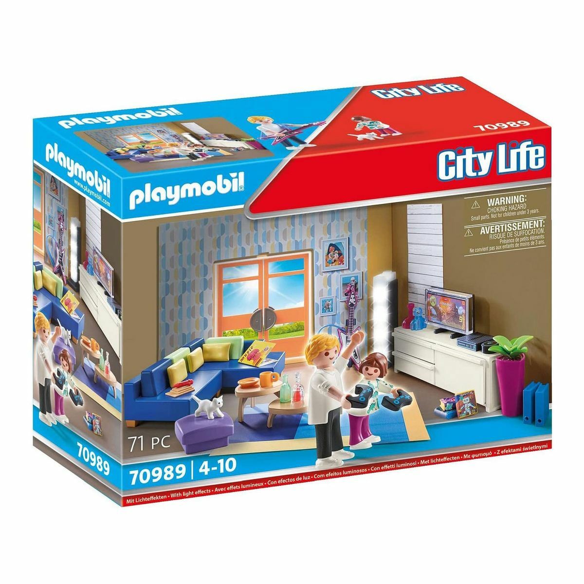 Bild 1 von PLAYMOBIL® 70989 - City Life - Wohnzimmer