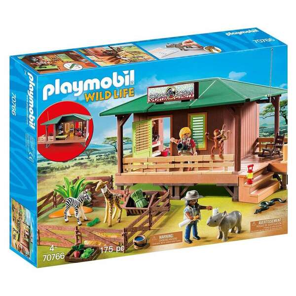 Bild 1 von PLAYMOBIL® 70766 - Wild Life - Spielset, Rangerstation mit Tieraufzucht