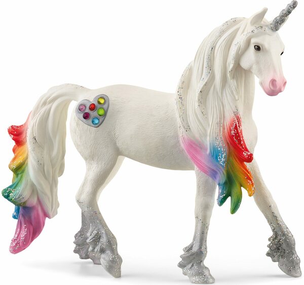 Bild 1 von Schleich® Spielfigur BAYALA®, Regenbogeneinhorn Hengst (70725)