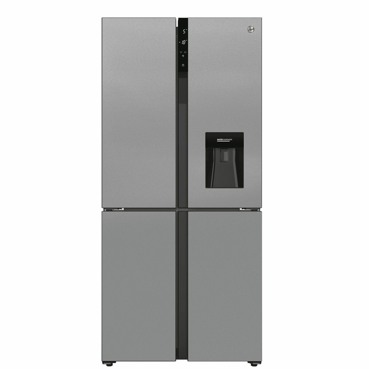 Bild 2 von Hoover Kühl-/Gefrierkombination Inox HSC818EXWD, 183 cm hoch, 83,6 cm breit, Super Cooling und Super Freezing