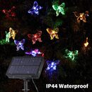 Bild 2 von Salcar LED-Lichterkette 20m LED Lichterkette Solar Schmetterlinge Außen