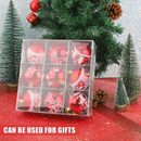 Bild 2 von edimens Weihnachtsbaumkugel 9 Stück Christbaumkugeln 60mm Weihnachtskugel Ornamente Saisonale Deko, hängende Kugel Ornamente für Weihnachten Geburtstag Hochzeit Wohn