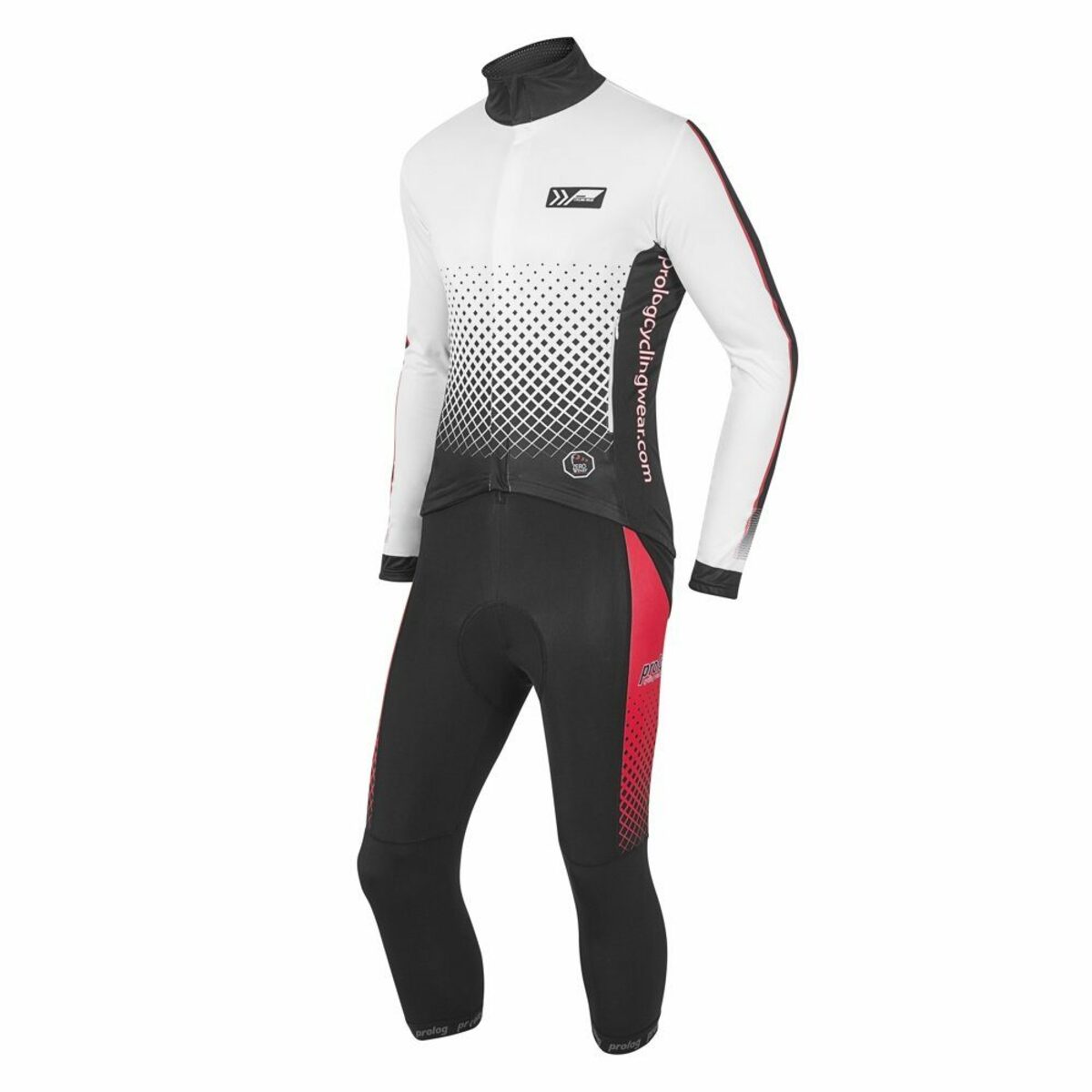 Bild 3 von prolog cycling wear Funktionsjacke Fahrradjacke Winterjacke Thermo Herren "White Jacket Winter" mit Reflex-Elementen