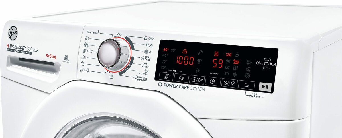 Bild 4 von Hoover Waschtrockner H3DS 485TAME/1-S, 8 kg, 5 kg, 1400 U/min