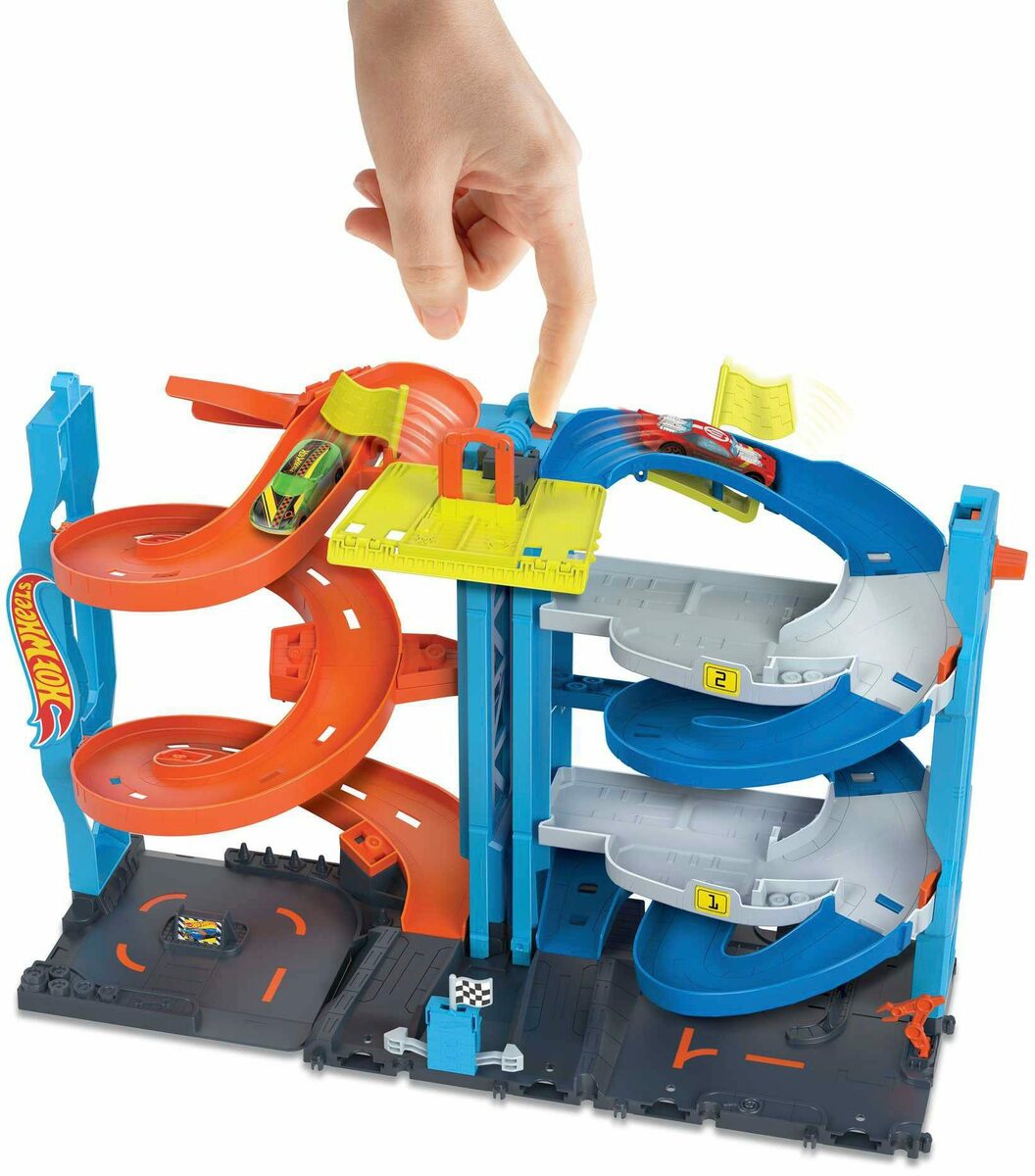 Bild 3 von Hot Wheels Spiel-Gebäude City Transforming Race Tower