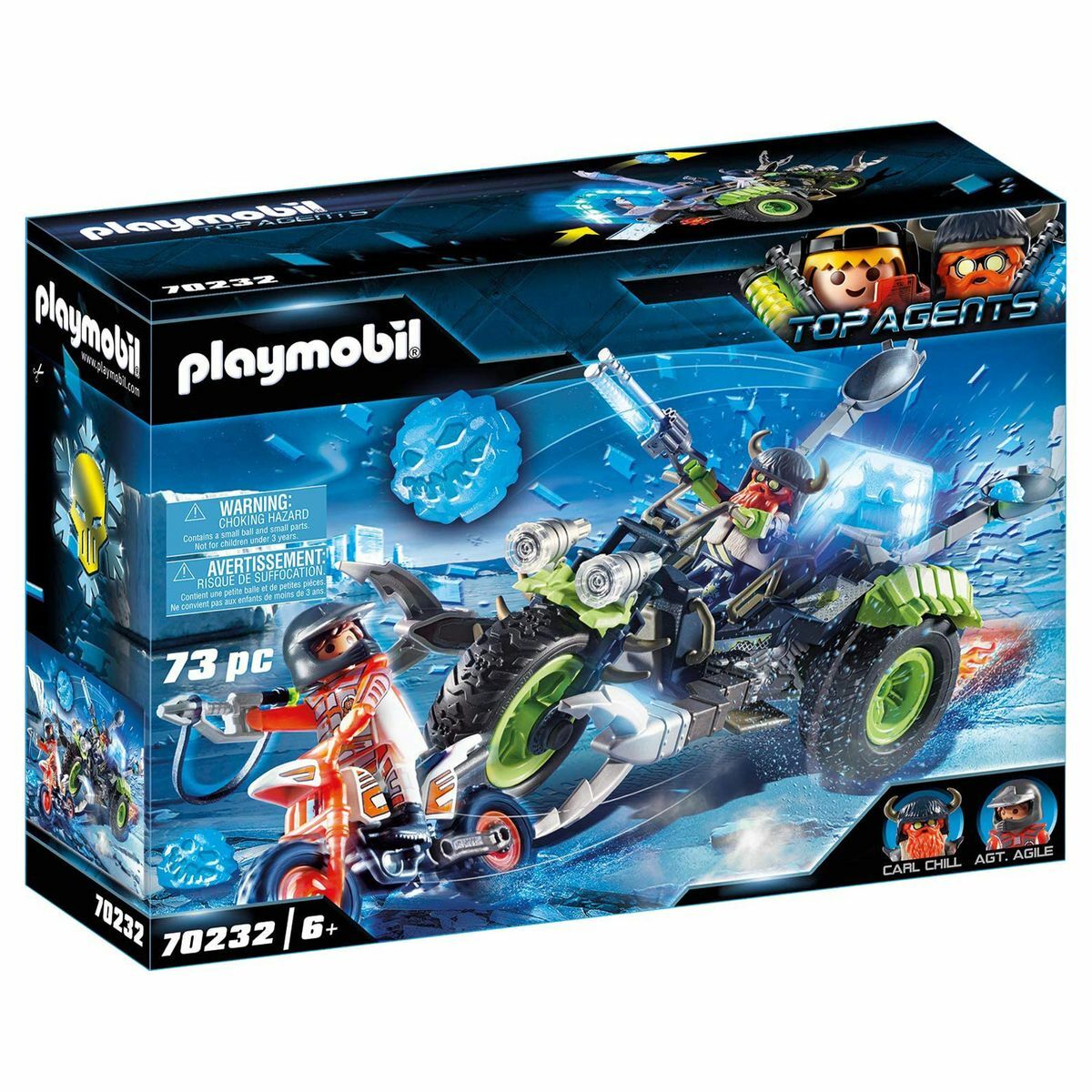 Bild 1 von PLAYMOBIL® 70232 - Top Agents - Spielset mit Licht und Sound, Arctic Rebels Eistrike