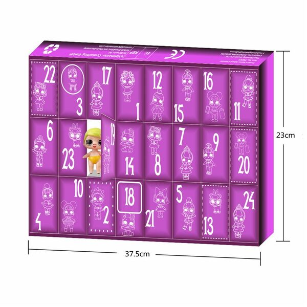 Bild 3 von Inshow Adventskalender Weihnachts-Adventskalender,2023 New 24 PCS Geburtstag Set