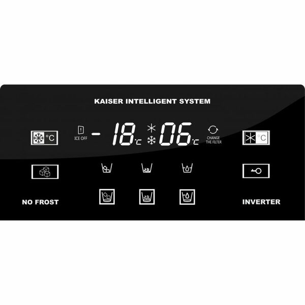 Bild 4 von Kaiser Küchengeräte Kühl-/Gefrierkombination KS 90500 RS, 91.1 cm breit, Side-by-Side Kühlschrank No Frost 556 l+Wasserkocher