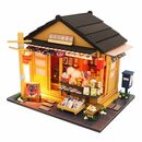 Bild 1 von flowgoer Dekoobjekt Handgemachtes Mini-Puppenhaus-Modell im japanischen Stil (1 St), Für Kinder zum Dekorieren von Hüttenzimmern, perfektes Spielzeug