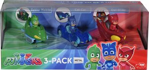 Dickie Toys Spielzeug-Auto PJ Masks 3-Pack, (Set, 3-tlg)