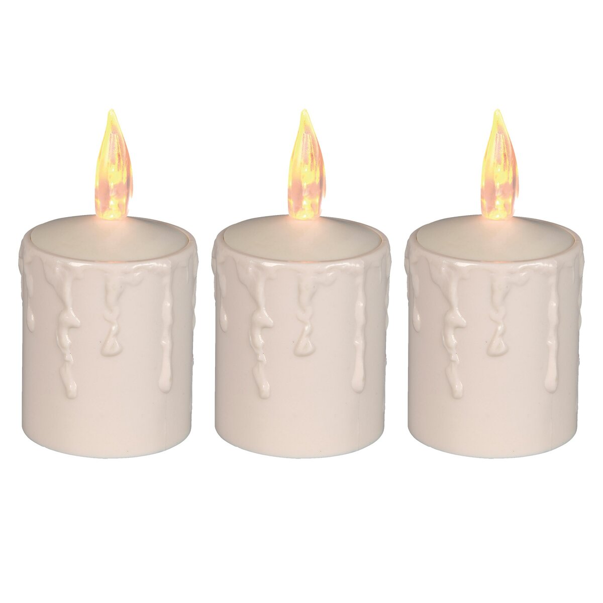 Bild 1 von Star Trading LED Kerzen 3er Set   LED Kerze  LED Kerzen Outdoor   Kerzen Deko   Deko Kerzen   elektrische Kerzen   Kerzen LED   LED Kerze Outdoor   Outdoor Kerze   Outdoor Kerzen   Kerzen Beige