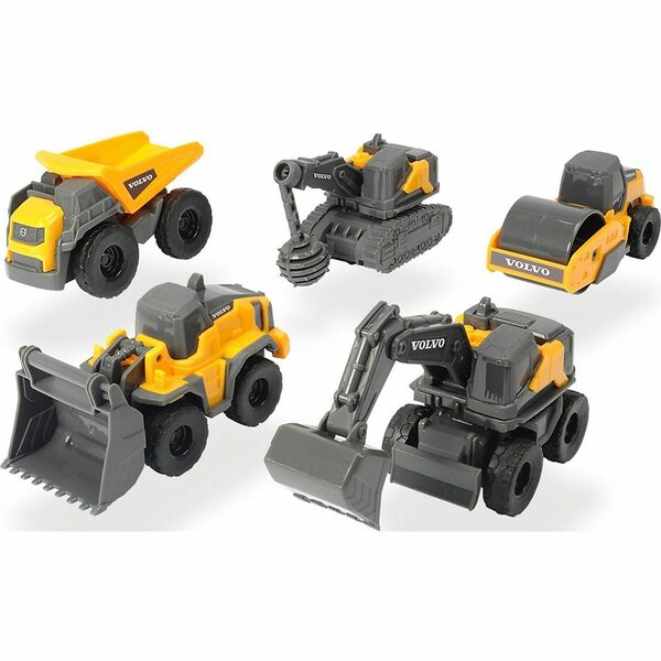 Bild 2 von Dickie Toys Spielzeug-Auto Volvo Construction 5 Pack