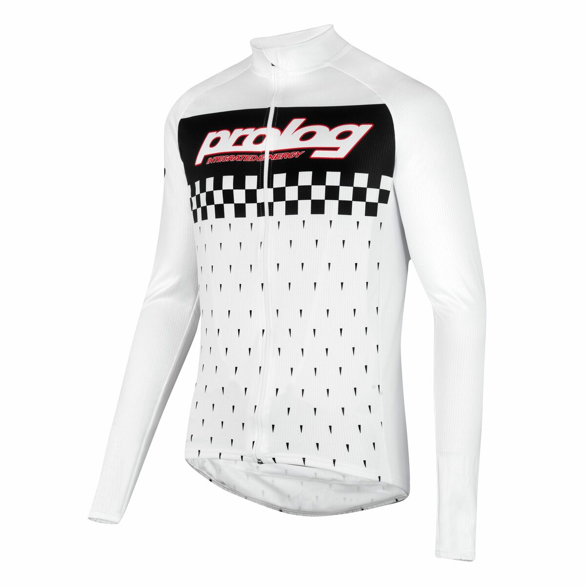 Bild 1 von prolog cycling wear Radtrikot Fahrradtrikot Herren langarm > Integrated Energy White < Radtrikot Herren Winter: wärmend, atmungsaktiv, elastisch