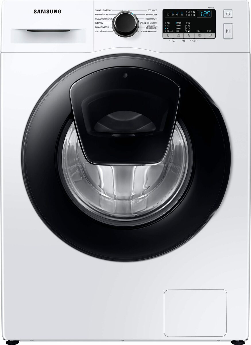 Bild 3 von Samsung Waschmaschine WW4500T WW8ET4543AE, 8 kg, 1400 U/min, AddWash™