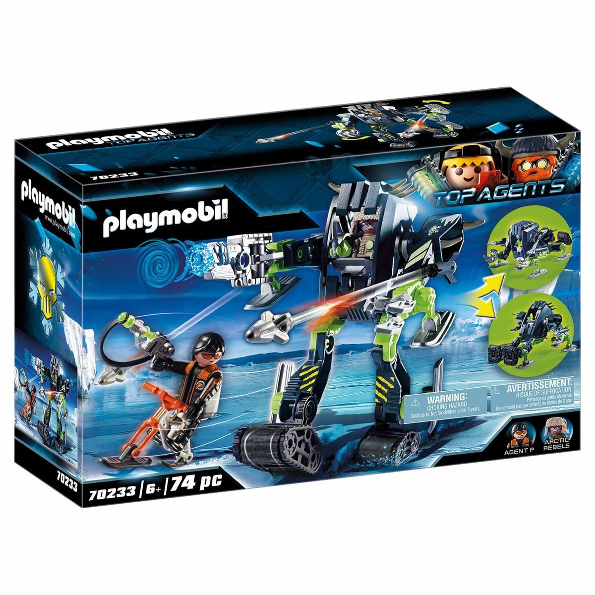 Bild 1 von PLAYMOBIL® 70233 - Top Agents - Arctic Rebels Eisroboter