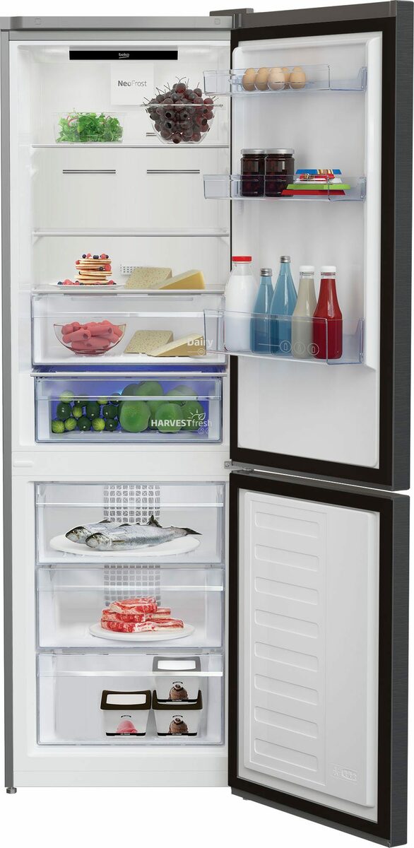 Bild 4 von BEKO Kühl-/Gefrierkombination RCNE366E70ZXBRN, 186 cm hoch, 59,5 cm breit