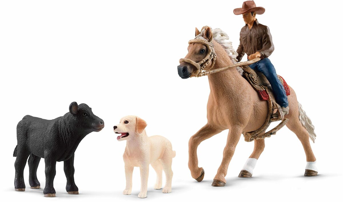 Bild 1 von Schleich® Spielfigur FARM WORLD, Westernreiten (42578)