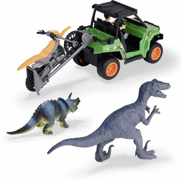 Bild 1 von Dickie Toys Spielzeug-Auto Spielfahrzeug Auto Go Real / Urban & Adventure Dino Explorer 203834009